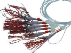 Albatros Deep Blue Herring Glitter Red 5 Hooks