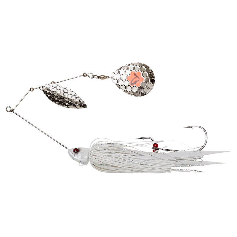 Savage Gear DA’BUSH SPINNERBAIT WHITE SILVER 14cm 21Gram 1 Savage Gear DA’BUSH SPINNERBAIT WHITE SILVER 14cm 21Gram