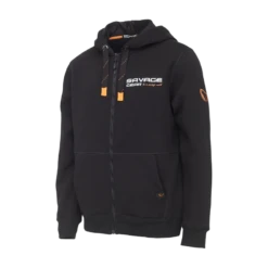 Savage Gear Urban Zip Hoodie Black Ink (Large)