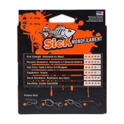 Berkley Sick Mono 300 Meter Clear -Kwaliteitswinkel Voor Visuitrusting BerkleySICK Monofilament Filler Clear alt4