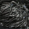 Gators Black Silver Glitter (100stuks)