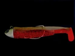 K-Boom Minnow Combo 100 Magic Kaki / Red Glitter 18gr