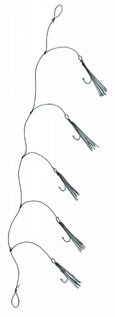 Albatros Makreel Rig Blue Glitter 2 Albatros Makreel Rig Blue Glitter - Afbeelding 2