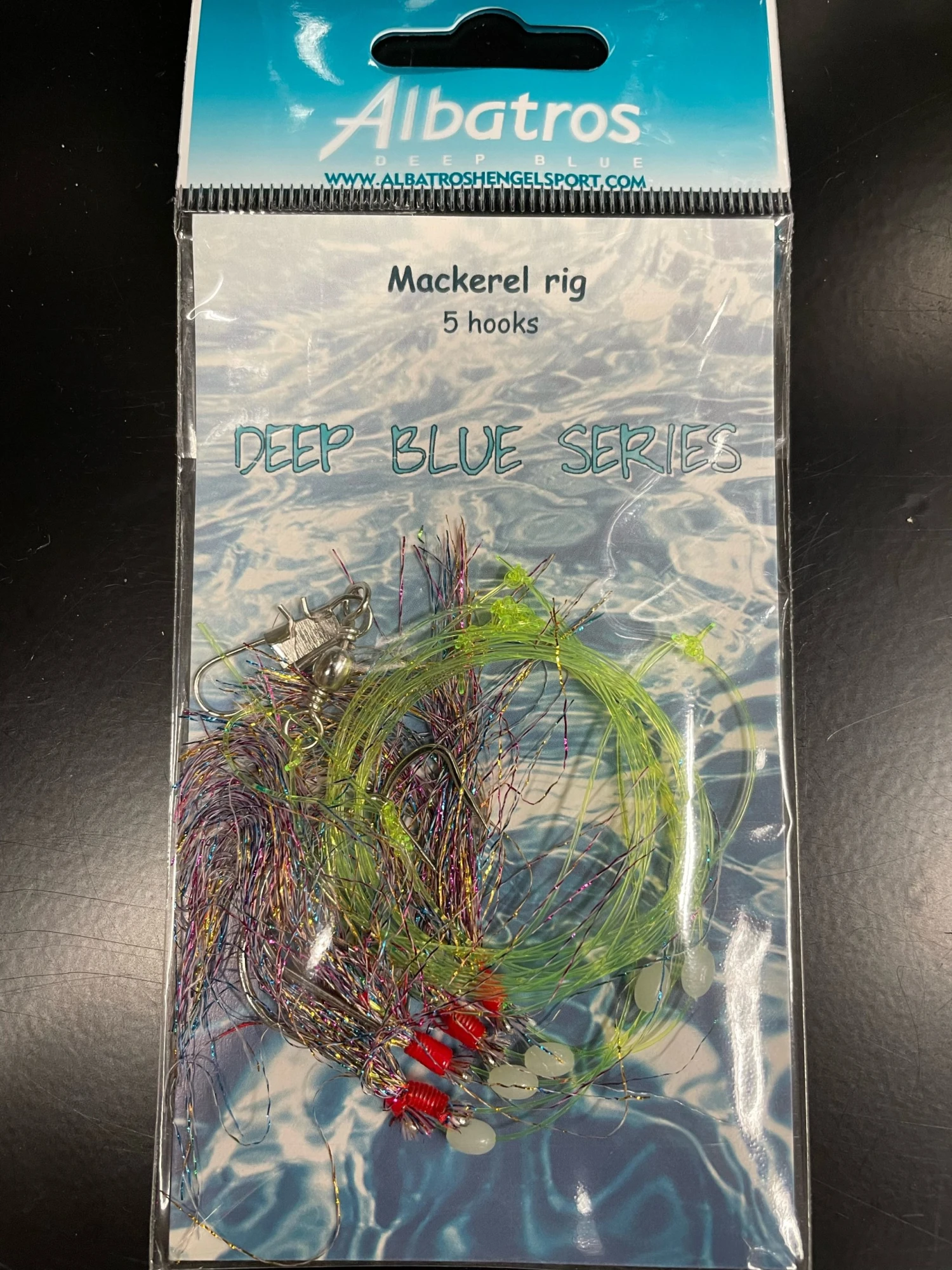 Albatros Makreel Rig Mix Glitter 3 Albatros Makreel Rig Mix Glitter - Afbeelding 3