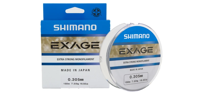 SHIMANO EXAGE MONOFILAMENT 0,20 MM (150M) - Afbeelding 2