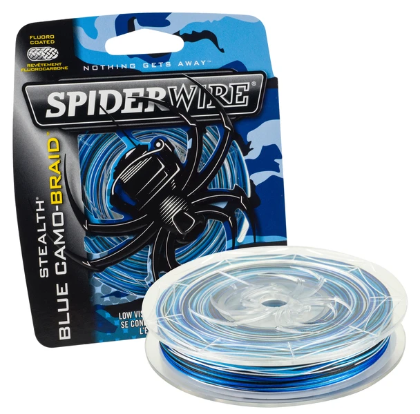 Spider Wire Stealth Blue Camo 0,20mm 2 Spider Wire Stealth Blue Camo 0,20mm - Afbeelding 2