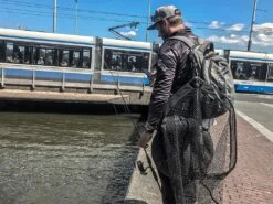 Spro Freestyle Flip Net Handle ( 4 Meter ) -Kwaliteitswinkel Voor Visuitrusting products flip net 01 x