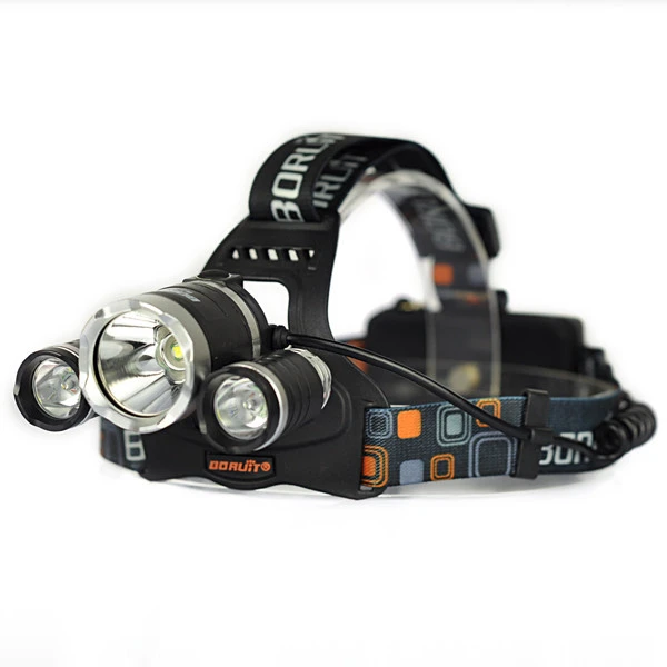Hoofdlamp Power Led 3 Cree 5000 Lumen 1 Hoofdlamp Power Led 3 Cree 5000 Lumen
