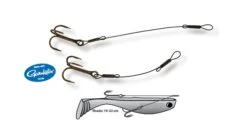 Spro Pike Fighter Shad Double Wire Stinger, 12cm + 8cm