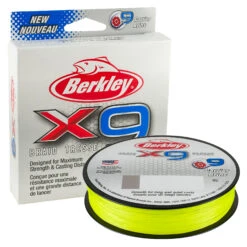 Berkley X9 Braid Fluo-Green 0,06MM 6,4kg