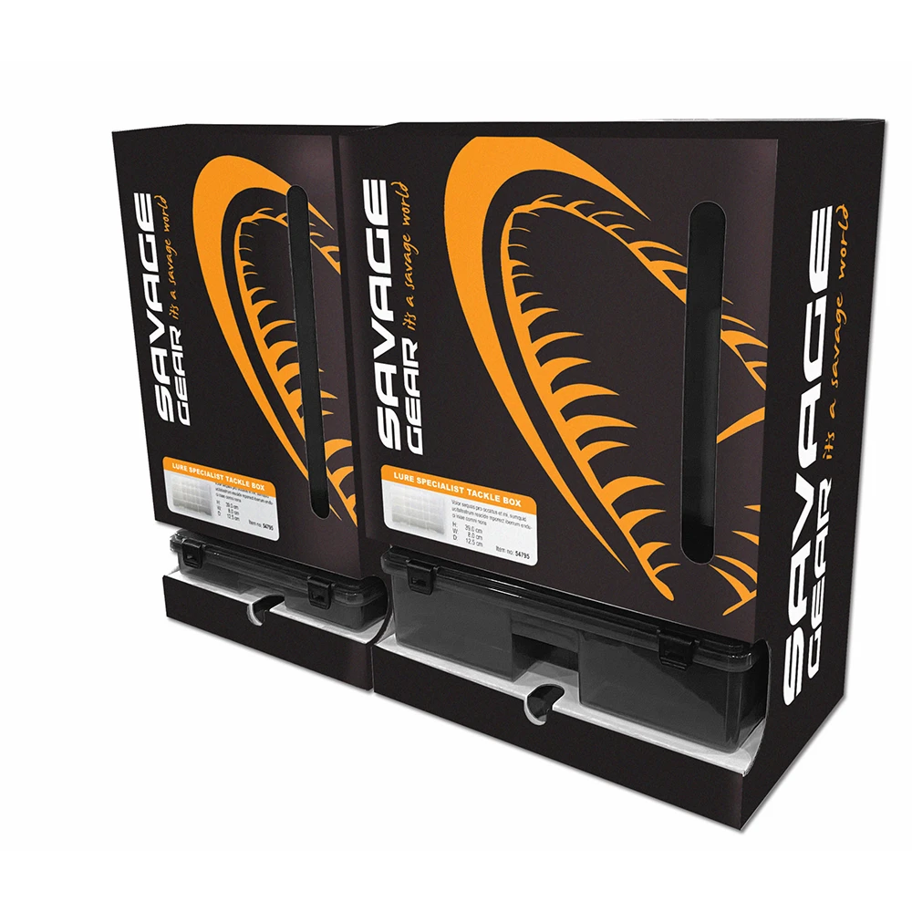 Savage Gear Lurebox 6B Smoke (36X22.5X5CM) 2 Savage Gear Lurebox 6B Smoke (36X22.5X5CM) - Afbeelding 2