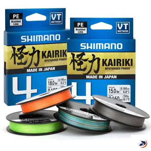 Shimano Kairiki 4 Braid 0,10mm Mantis Green 1 Shimano Kairiki 4 Braid 0,10mm Mantis Green